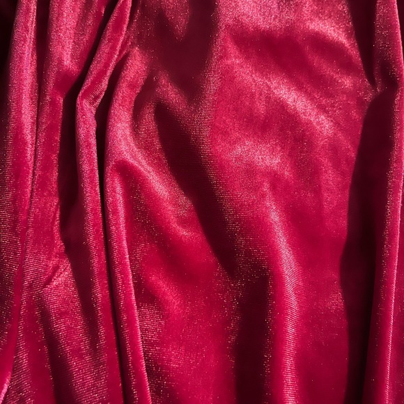 Hot pink velvet pants NEW 2xl - Picture 4 of 5